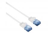 Hama Slim-Flexible, CAT-6, UTP, RJ-45 - RJ-45, 1.5м, Бял снимка №2 Hama Slim-Flexible, CAT-6, UTP, RJ-45 - RJ-45, 1.5м, Бял снимка №2