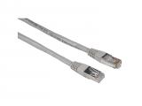 Описание и цена на лан кабел Hama 30592, CAT 5e, STP, RJ-45 - RJ-45, 3 m, Standard, Сив, bulk