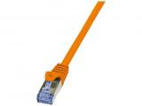 Описание и цена на лан кабел LogiLink Patch Cable, Cat.6, S/FTP, 2m, Orange