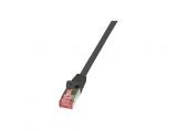 Описание и цена на лан кабел LogiLink RJ45 Networks Cable CAT 6 S/FTP 1m Black