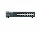 Описание и цена на 16 port Zyxel GS1100-16, 16 ports, Gigabit, Rack-mount