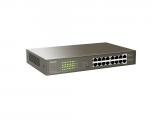 Описание и цена на 16 port Tenda TEG1116P-16-150W 1000M&PoE Gigabit Ethernet Switch with 16-Port PoE