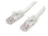 Описание и цена на лан кабел StarTech Cat5e Patch Cable with Snagless RJ45 Connectors - 3m, White