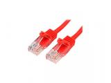 Описание и цена на лан кабел StarTech 2m Red Cat5e / Cat 5 Snagless Patch Cable