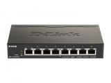 Описание и цена на 8 port D-Link DGS-1100-08PV2, 8 PoE 10/100/1000 Gigabit Smart Switch, managed