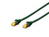 кабели и букси Digitus CAT 6A S/FTP patch cord 3m, green Digitus CAT 6A S/FTP patch cord 3m, green - кабели и букси