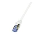 Описание и цена на лан кабел LogiLink PrimeLine CAT 6a - Patch cable - 25 cm - white