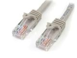 StarTech Cat5e Patch Cable with Snagless RJ45 Connectors - 15m, Gray - кабели и букси