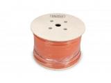 Digitus Cat.7 S/FTP installation cable, 1000 m, simplex, Dca, orange снимка №2