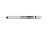 Описание и цена на 24 port Ubiquiti USW-Pro-24-POE-EU configurable Gigabit Layer2 and Layer3 switch