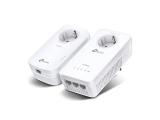 Описание и цена на powerline TP-Link AV1300 Gigabit Passthrough Powerline ac Wi-Fi Kit, TL-WPA8631P KIT
