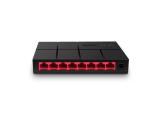 Описание и цена на 8 port Mercusys MS108G, 8-портов 10/100/1000 Mbps настолен комутатор