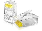 Описание и цена на букси Tenda TEH60510 Cat 6 UTP Module Connector with 24K 50U, plated gold