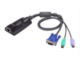 Описание и цена на KVM Aten PS/2 VGA KVM Adapter with Composite Video Support, KA7120-AX 