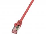 Описание и цена на лан кабел LogiLink PrimeLine - patch cable CAT 6 25 cm - red