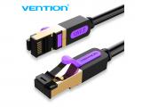 Описание и цена на лан кабел Vention Кабел LAN SSTP Cat.7 Patch Cable - 5M Black - ICDBJ