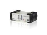 Описание и цена на аксесоари Aten KVMP switch CS1732B 2-port, PS/2-USB, VGA, Audio, OSD