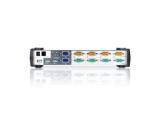 Aten KVMP switch CS1744C-AT 4-port, PS/2-USB, VGA, Audio снимка №2