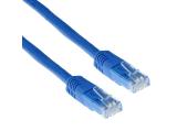 ACT Blue 1.5 meter U/UTP CAT6 patch cable with RJ45 connectors, IB8651 - кабели и букси