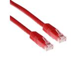 Описание и цена на лан кабел ACT Red 0.5 meter U/UTP CAT6 patch cable with RJ45 connectors bulk