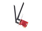 Описание и цена на безжични Cudy Ethernet Adapter WE3000S, PCIe, Tri Band, 2.4/5/6 GHz, 574 - 2400 Mbps