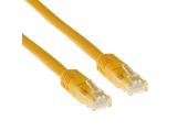 Описание и цена на лан кабел ACT Yellow 1 m U/UTP CAT6 patch cable with RJ45 connectors, bulk