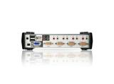 Aten KVMP switch CS1734B 4-port, PS/2-USB, VGA, Audio, OSD снимка №2 Aten KVMP switch CS1734B 4-port, PS/2-USB, VGA, Audio, OSD снимка №2