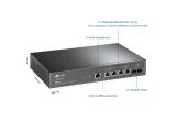 TP-Link JetStream 6-Port 10GE Managed Switch with 4-Port PoE++, TL-SX3206HPP снимка №3 TP-Link JetStream 6-Port 10GE Managed Switch with 4-Port PoE++, TL-SX3206HPP снимка №3