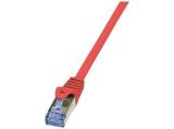 Описание и цена на лан кабел LogiLink Patch Cable Cat.6A 10G S/FTP PIMF PrimeLine red 2m