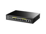 Суичове Cudy FS1006PE, 10-Port 10/100/1000, PoE+ Switch with 2 Uplink Ports Cudy FS1006PE, 10-Port 10/100/1000, PoE+ Switch with 2 Uplink Ports - Суичове