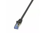 Описание и цена на лан кабел LogiLink PrimeLine - patch cable Cat 7 RJ-45 25cm black