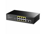 Описание и цена на 8 port Cudy FS1010P, 8 портов, 10/100, PoE+ Switch 120W