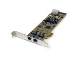 Описание и цена на жични StarTech Dual Port PCI Express Gigabit Ethernet PCIe Network Card Adapter - PoE/PSE