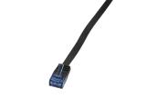 Описание и цена на лан кабел LogiLink patch cable CAT 5e 50 cm black