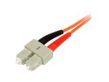 StarTech Fiber Optic Cable - Multimode Duplex 50/125 - LSZH - LC/SC - 1 m снимка №3