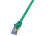Описание и цена на лан кабел LogiLink PrimeLine CAT 6a - patch cable - 50 cm - green