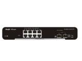Описание и цена на Cloud Router Ruijie RG-NBS3100-8GT2SFP, 10-Port Gigabit Layer 2 Cloud Managed Non-PoE Switch