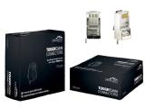 Описание и цена на букси Ubiquiti TC-CON конектор за кабели Rj-45 - Сребърен