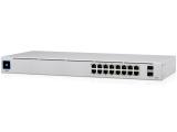 Описание и цена на 16 port Ubiquiti 16-port Layer 2 PoE switch, USW-16-POE