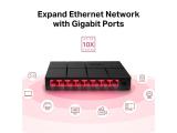 Mercusys MS108G, 8-портов 10/100/1000 Mbps настолен комутатор снимка №3