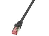 Описание и цена на лан кабел LogiLink PrimeLine patch cable CAT 6 CQ2023S 50 cm black