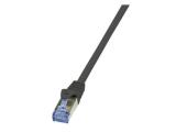 Описание и цена на лан кабел LogiLink PrimeLine CAT 7 patch cable 2 m black
