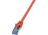 Описание и цена на лан кабел LogiLink PrimeLine CAT 6a patch cable 50 cm red