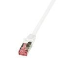 Описание и цена на лан кабел LogiLink PrimeLine CAT 6 patch cable 50 cm white 