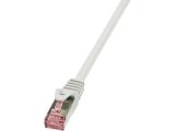 Описание и цена на лан кабел LogiLink PrimeLine CAT 6 patch cable 0.25 m white