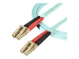 Описание и цена на оптичен кабел StarTech OM4 LC/LC Patch Cable, 2m, Aqua 