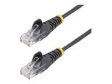 Описание и цена на лан кабел StarTech CAT6 Patch Cord, Black ,Snagless ,2m ,Slim
