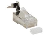 Описание и цена на букси LogiLink network connector RJ-45 CAT 7a Gold - 10 pcs, MP0030