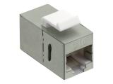 Описание и цена на муфа/съединител LogiLink Keystone Inline Coupler RJ45 Cat.6 Fully Shielded, snap-in mounting