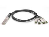 Digitus 40G QSFP+ to 4x SFP+ Direct Attach Cable 1m снимка №2